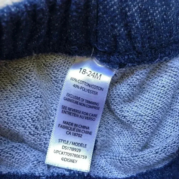 Mickey Mouse Blue Sweatpants  18-24M - Picture 8 of 12